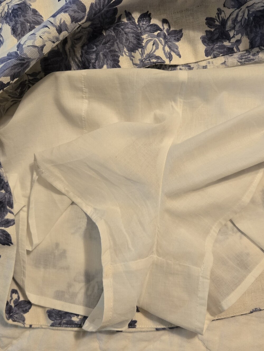 Abercrombie & Fitch Mini Dress Skorts Lining Linen Cotton Floral Medium Petite - Picture 11 of 14